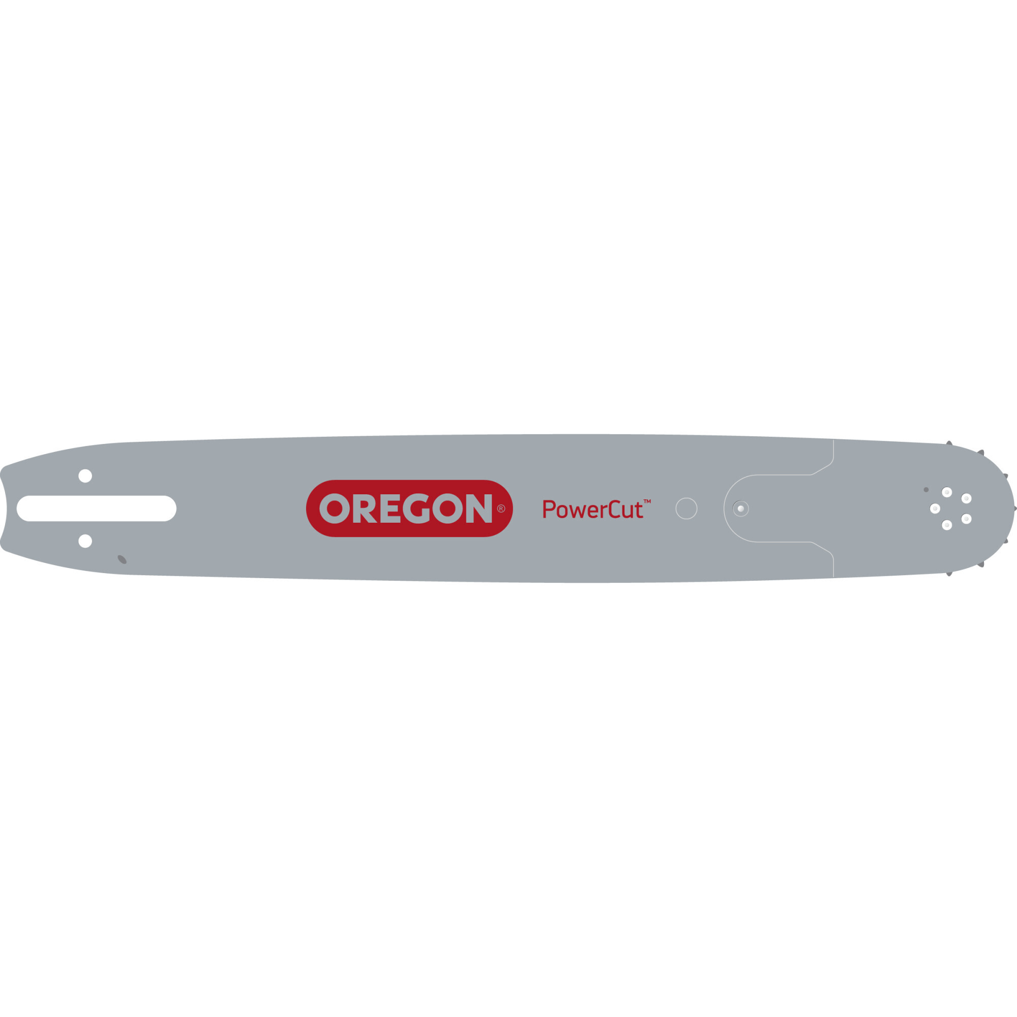 Oregon, Oregon PowerCut Chainsaw Guide Bar, Bar Length 16 in, Chain Pitch 3/8 in, Model# 160RNDD025
